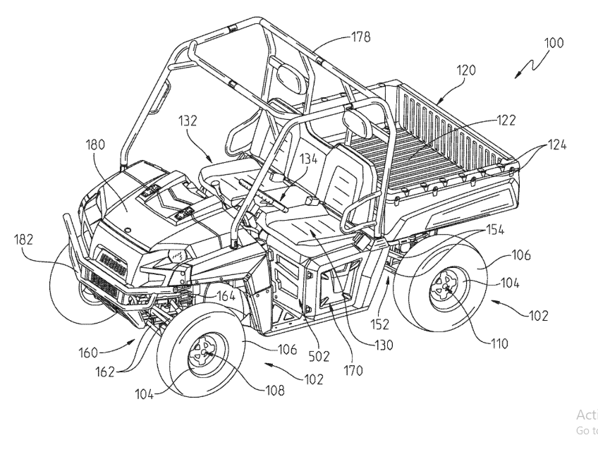 Electric-Vehicle-US8480538B2-Utility-Patent
